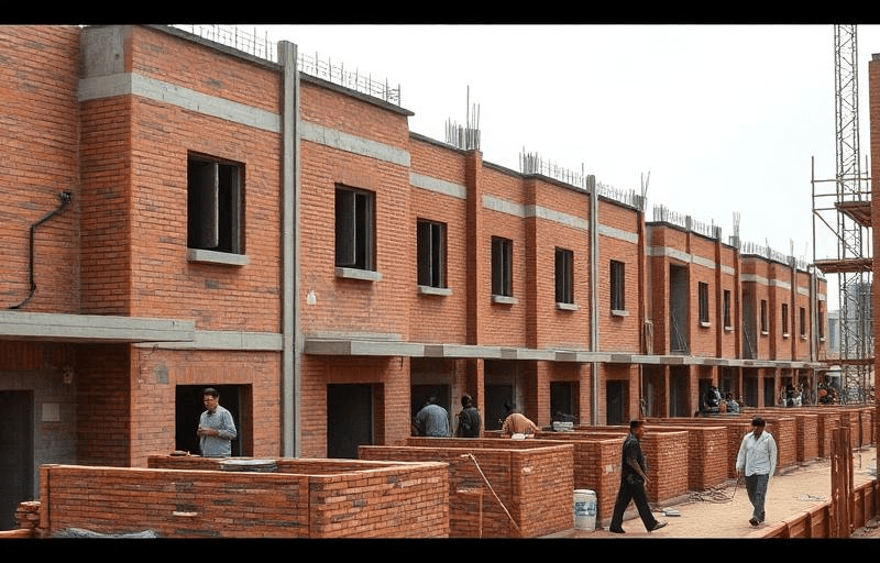 Verma Row Houses - 4-Unit Row House Project in Ayodhya Bypass, Bhopal by KSA Construction